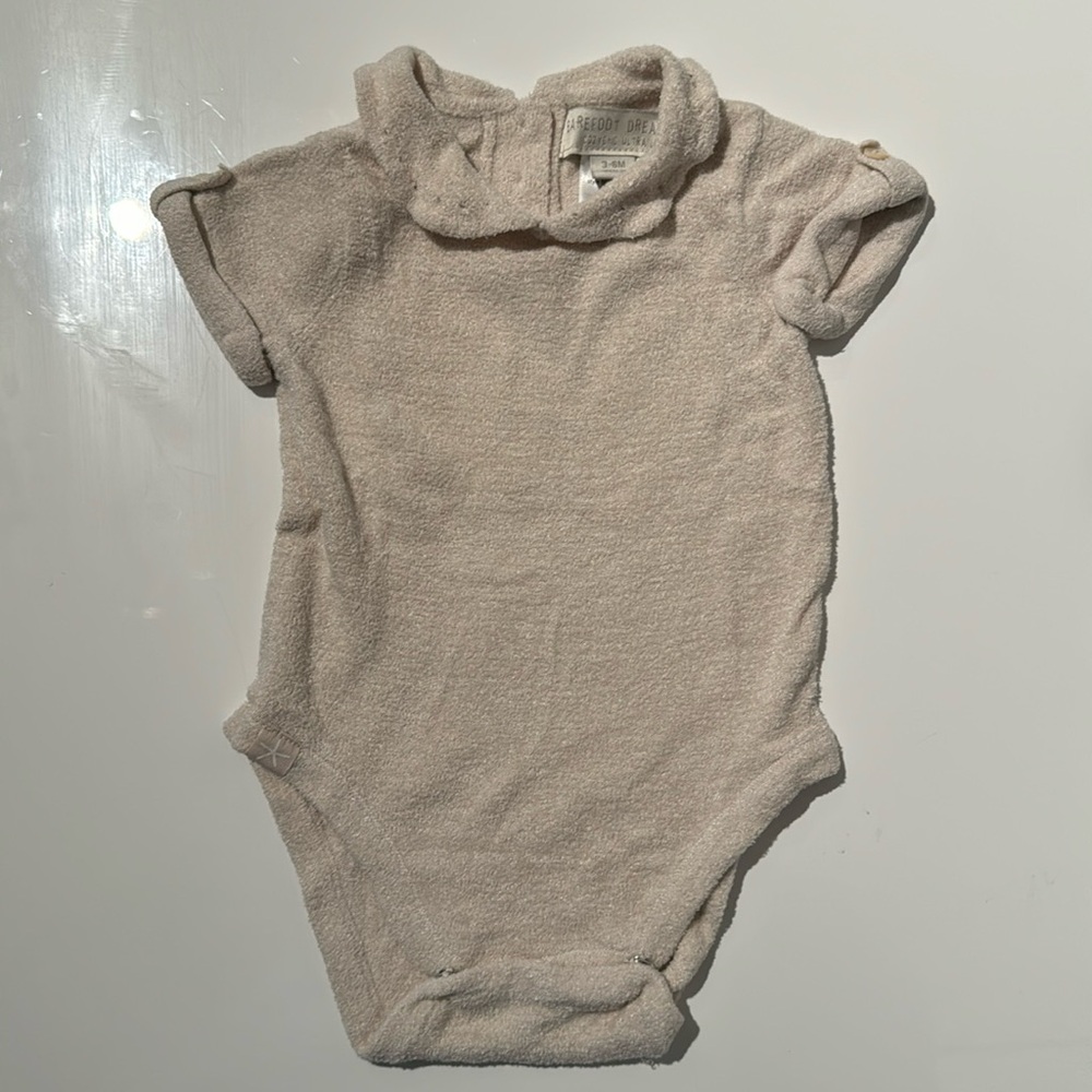 barefoot dreams short sleeve onesie